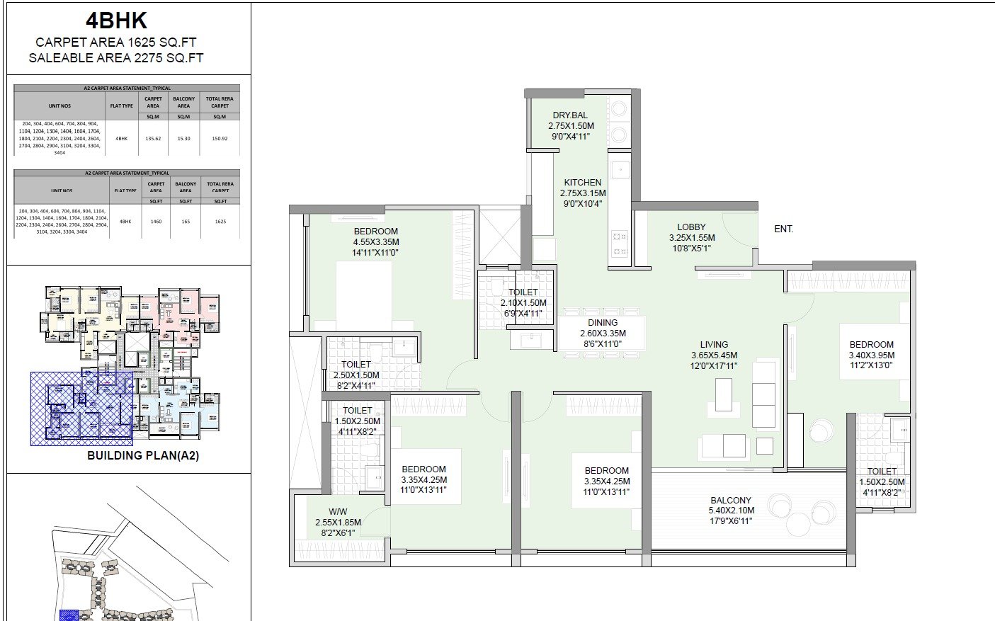 4 BHK premium residence amenities